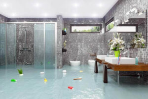 How To Clean Up A Flooded Bathroom