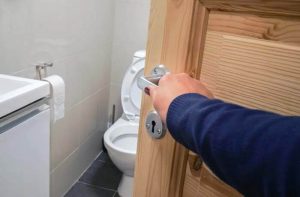 How To Open A Locked Bathroom Door Without A Keyhole