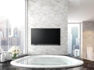 How To Put A Tv In The Bathroom